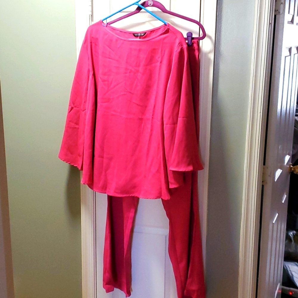 Shein curve 2pc pant set NWOT